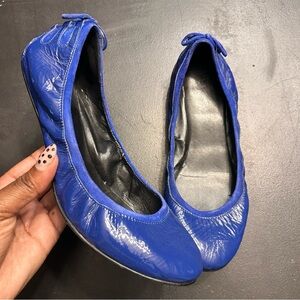 Maria Shariapova Cole Haan leather ballet flats